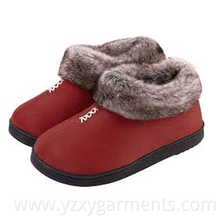 Fur Fleece Home Shoes